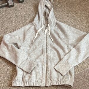 Victoria's Secret Gray Zip-Up Hoodie
